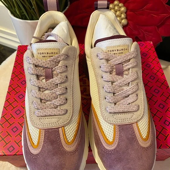 TORY BURCH GOOD LUCK BUBBLE TRAINER - Picture 6 of 9